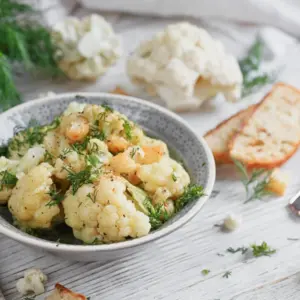 glacierter Blumenkohl